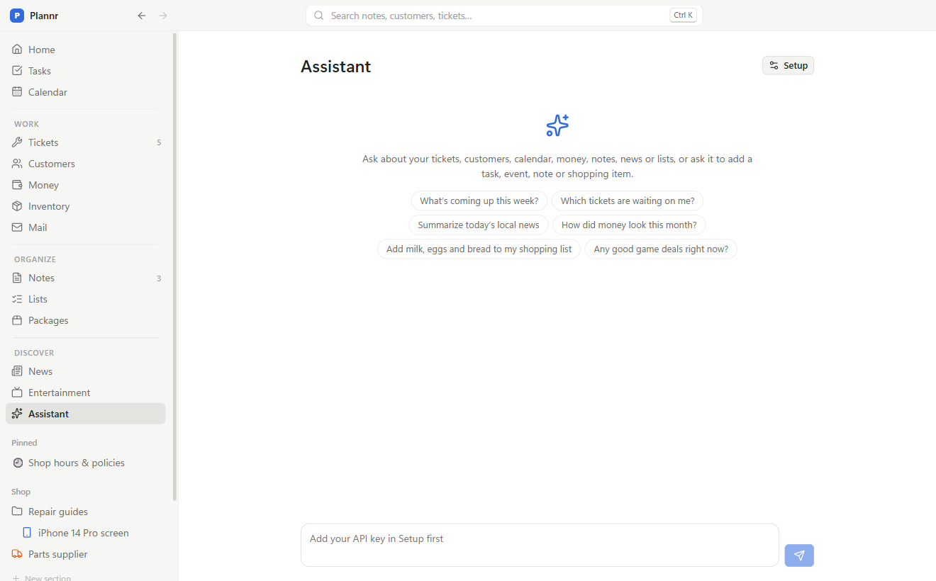 The assistant