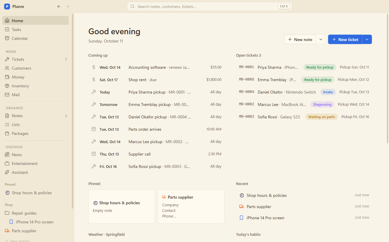 The Paper colour theme